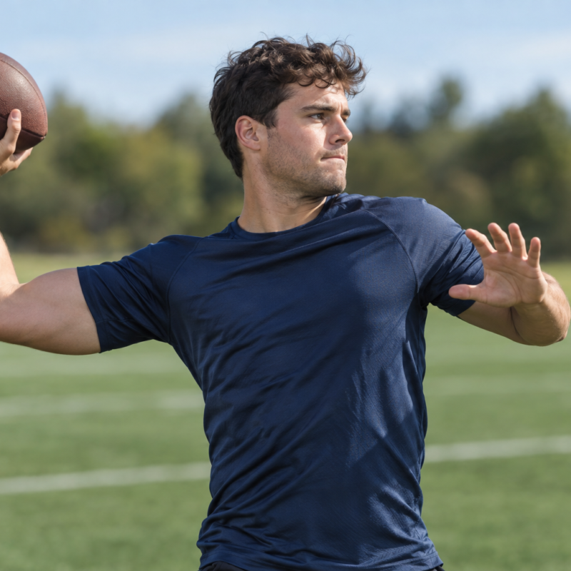 Shoulder pain after throwing a football? Learn possible causes and when to see Dr. James Maguire at Ortho Med Long Island for shoulder care.